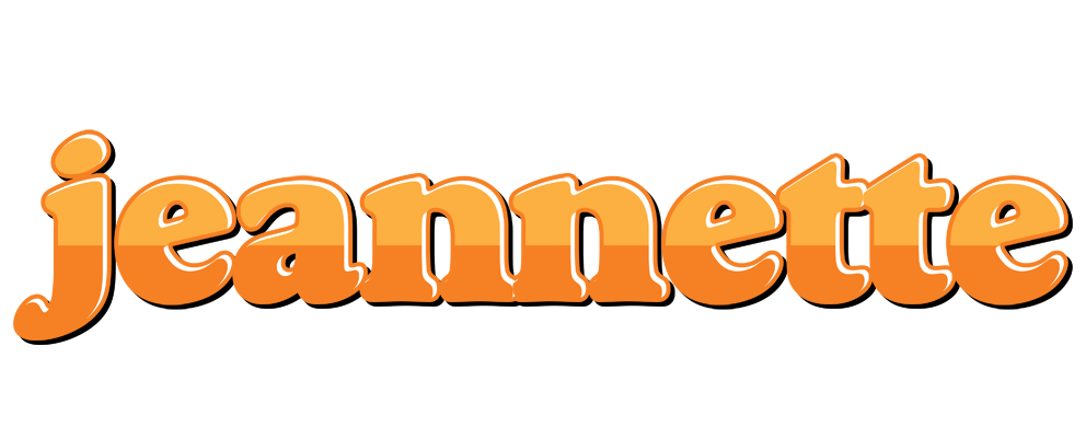 Jeannette orange logo