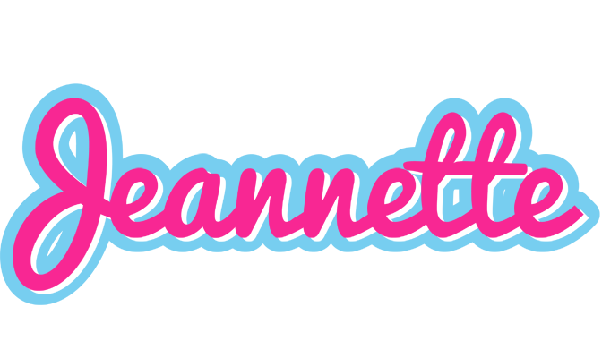 Jeannette popstar logo