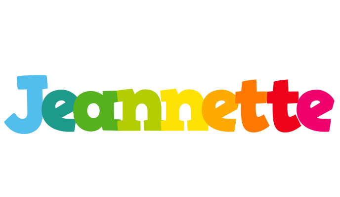 Jeannette rainbows logo