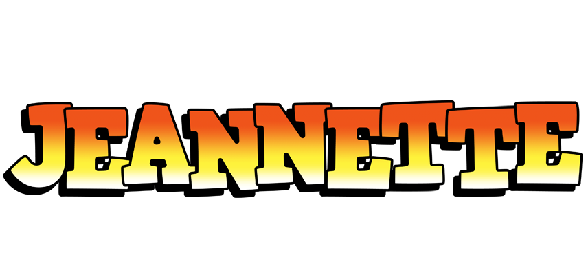 Jeannette sunset logo