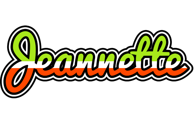 Jeannette superfun logo