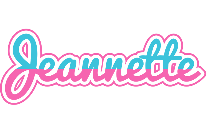 Jeannette woman logo