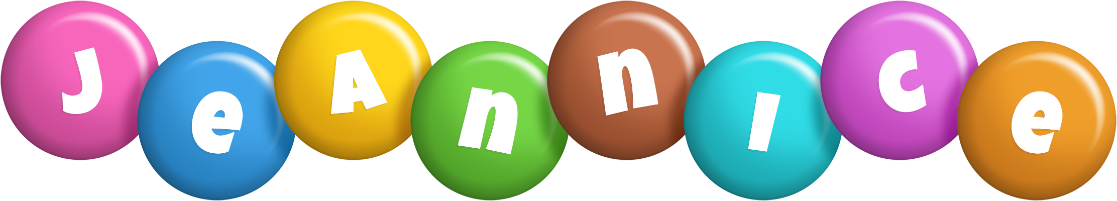 Jeannice candy logo
