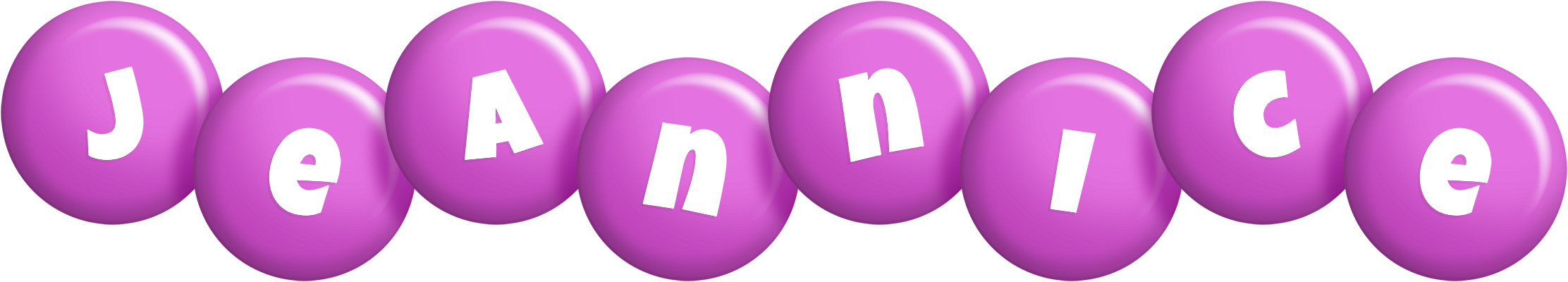 Jeannice candy-purple logo