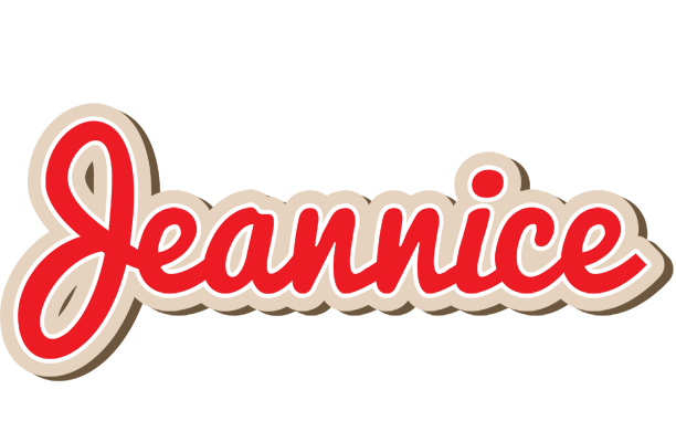 Jeannice chocolate logo