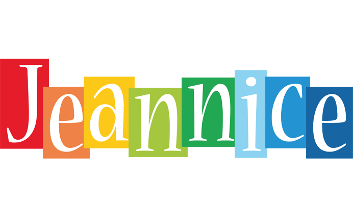 Jeannice colors logo