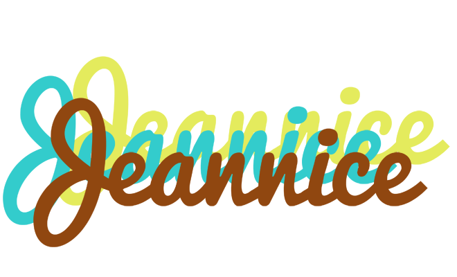 Jeannice cupcake logo