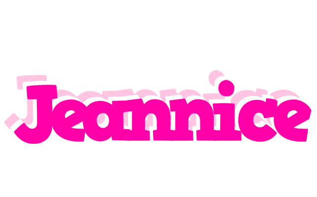 Jeannice dancing logo