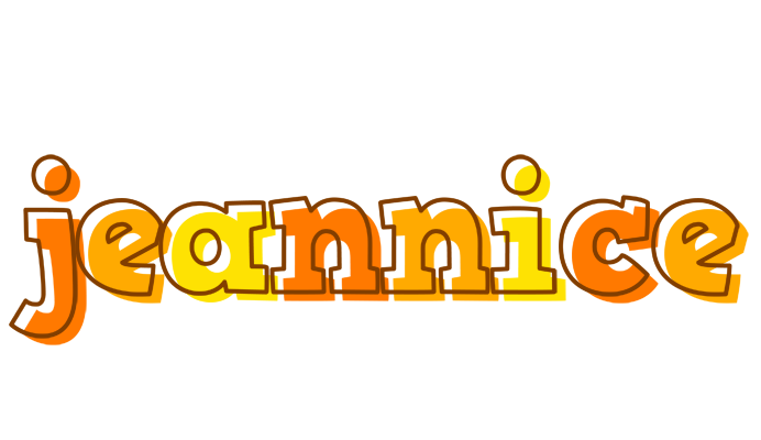 Jeannice desert logo