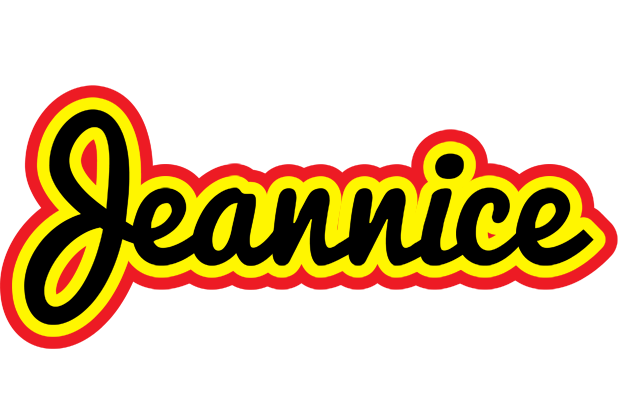 Jeannice flaming logo