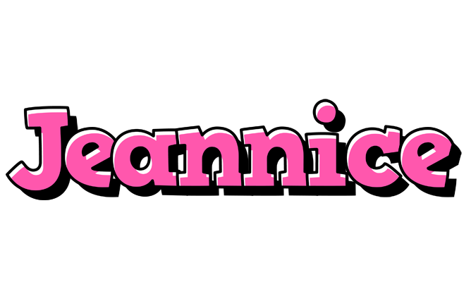 Jeannice girlish logo