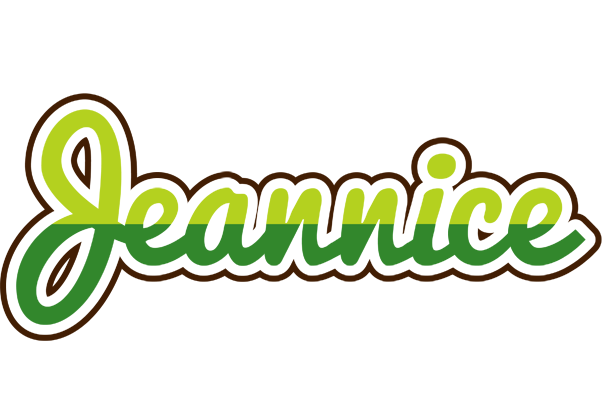 Jeannice golfing logo