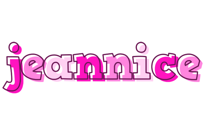 Jeannice hello logo