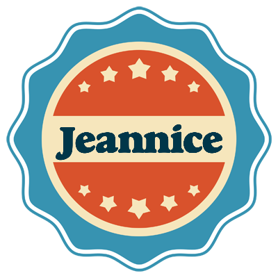 Jeannice labels logo