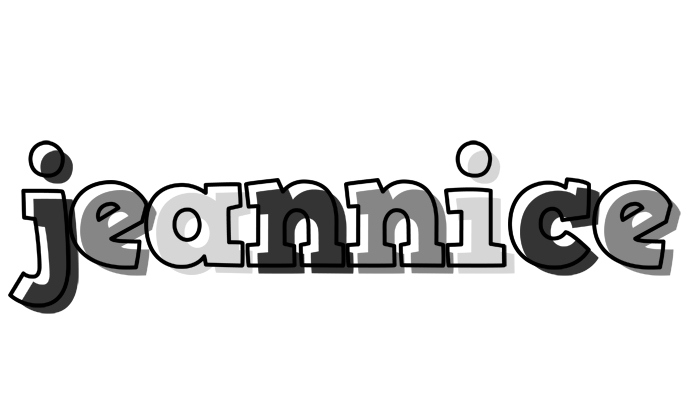 Jeannice night logo