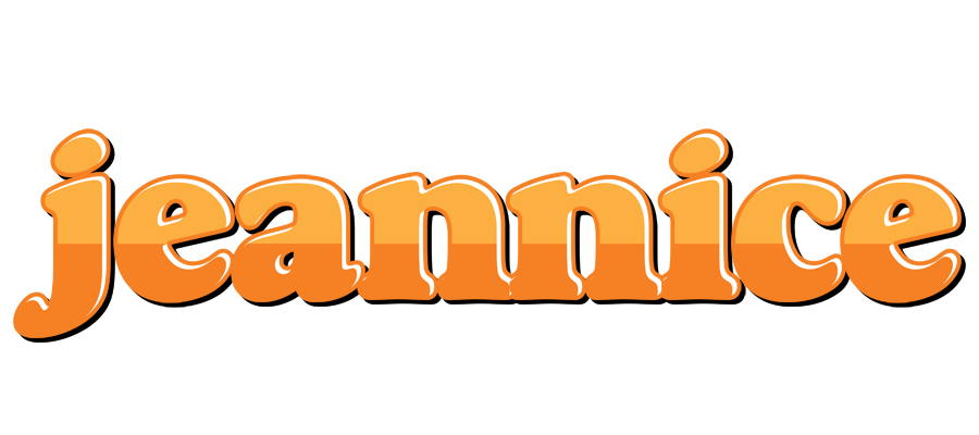 Jeannice orange logo