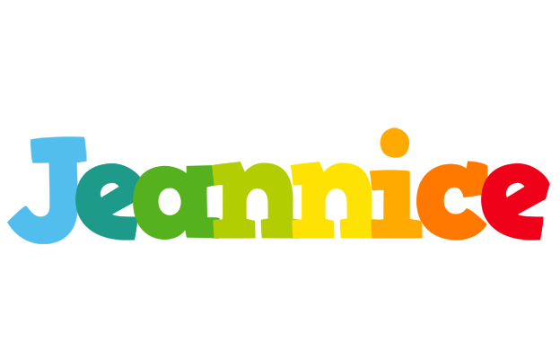 Jeannice rainbows logo
