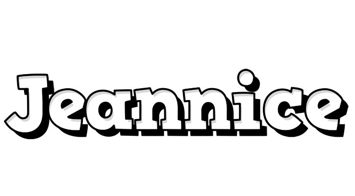 Jeannice snowing logo