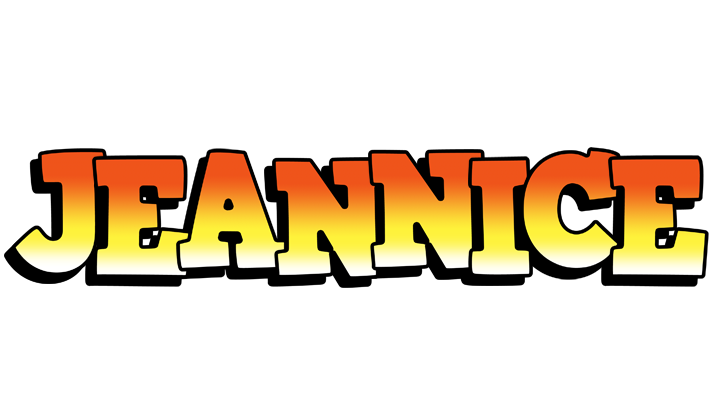 Jeannice sunset logo