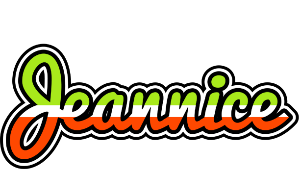 Jeannice superfun logo