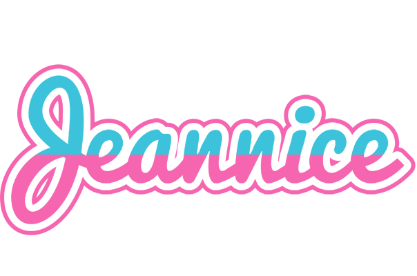 Jeannice woman logo