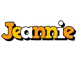 Jeannie cartoon logo