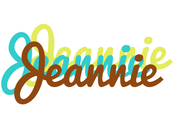 Jeannie cupcake logo