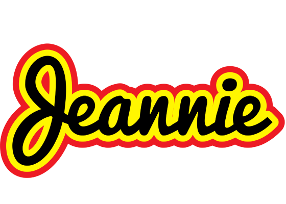 Jeannie flaming logo