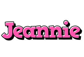 Jeannie girlish logo