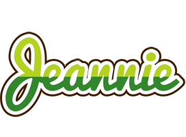 Jeannie golfing logo