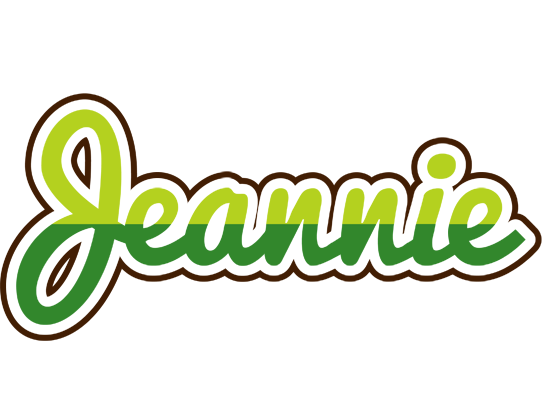 Jeannie golfing logo