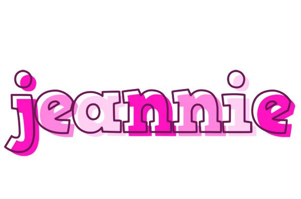Jeannie hello logo