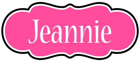 Jeannie invitation logo