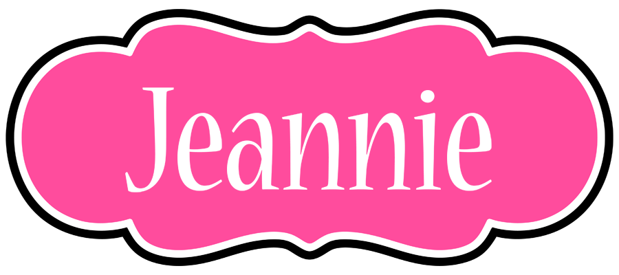 Jeannie invitation logo