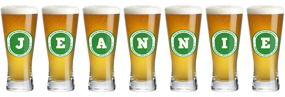 Jeannie lager logo