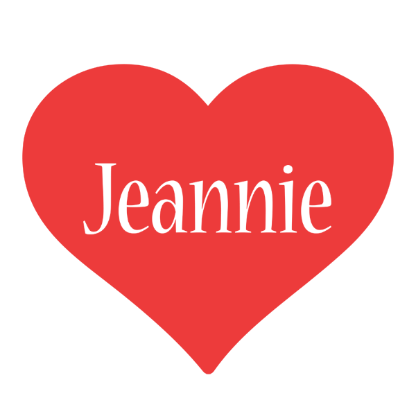 Jeannie love logo