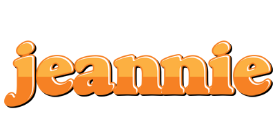 Jeannie orange logo