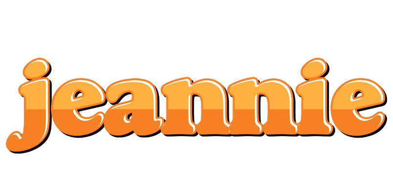 Jeannie orange logo