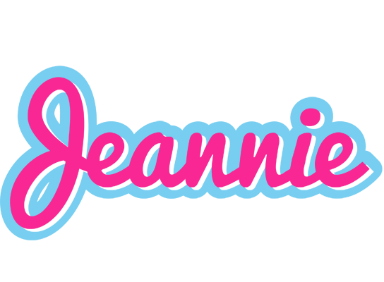 Jeannie popstar logo