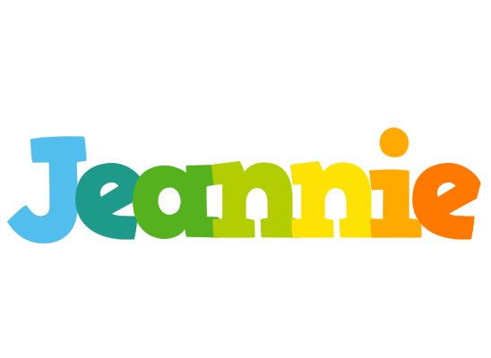 Jeannie rainbows logo