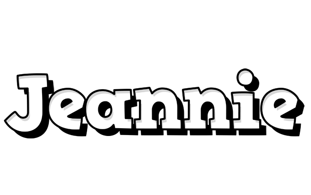 Jeannie snowing logo