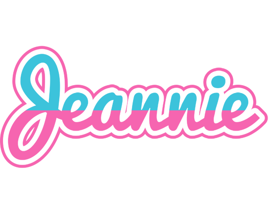 Jeannie woman logo