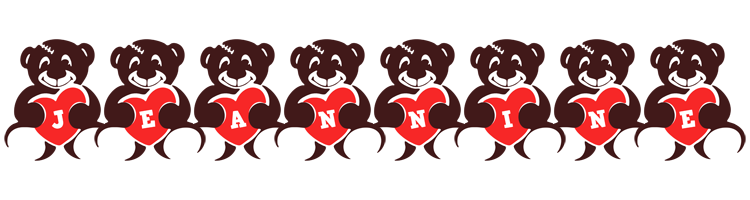 Jeannine bear logo