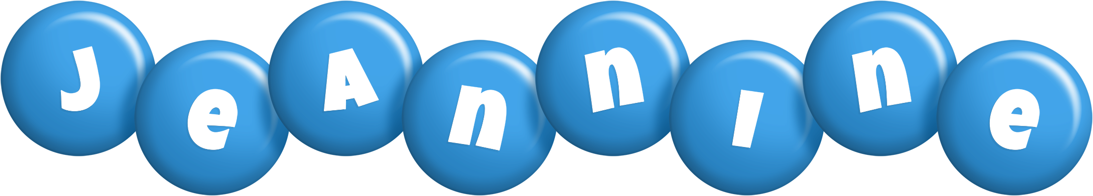 Jeannine candy-blue logo