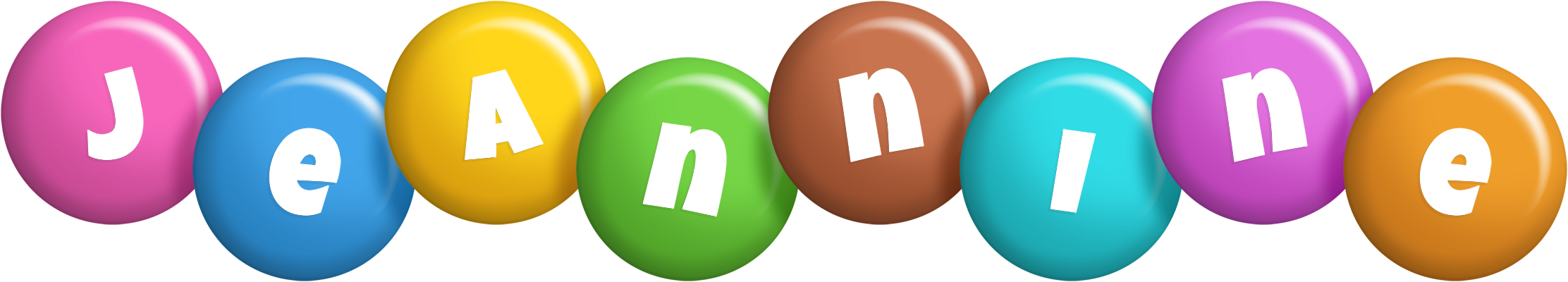 Jeannine candy logo