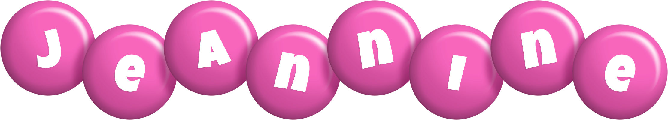 Jeannine candy-pink logo