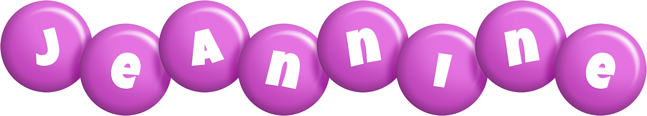Jeannine candy-purple logo