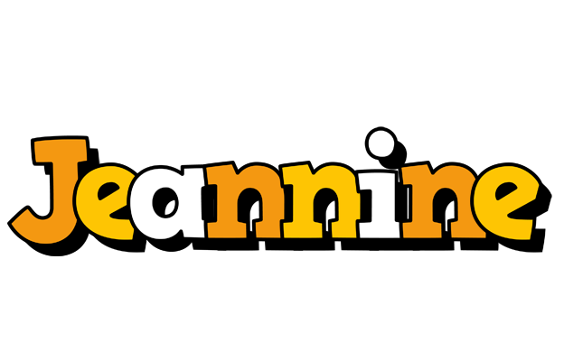 Jeannine cartoon logo