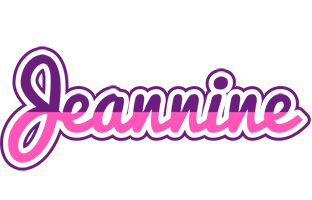 Jeannine cheerful logo