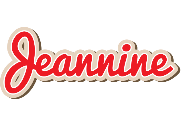 Jeannine chocolate logo